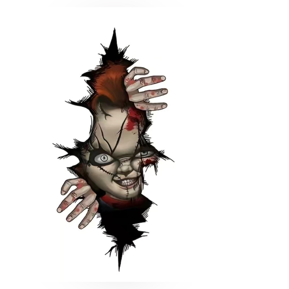 T- Shirts OR Decals Chuckie, Michael Myers, Skull Reaper